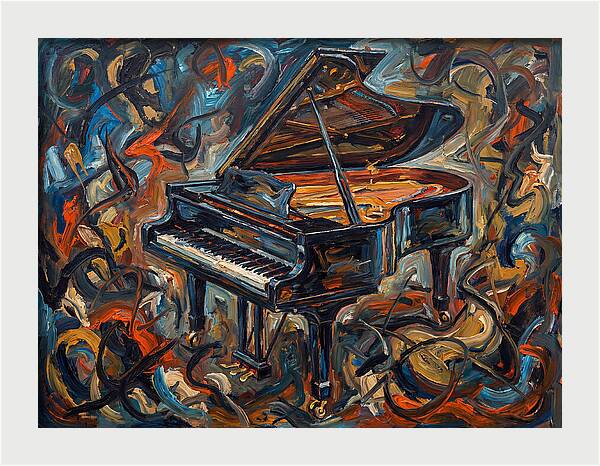 Piano In Vibrant Chaos