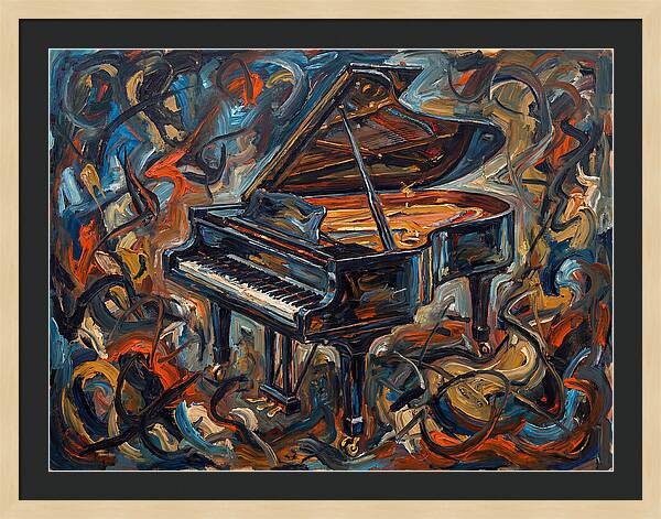 Piano In Vibrant Chaos