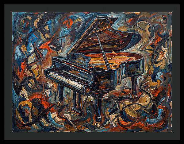 Piano In Vibrant Chaos