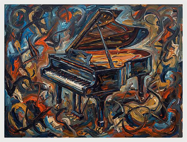 Piano In Vibrant Chaos