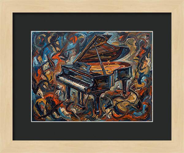 Piano In Vibrant Chaos