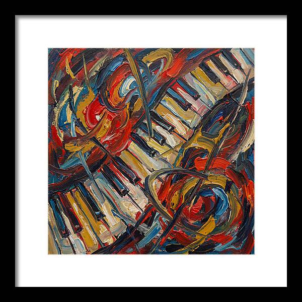Piano Keys In Motion