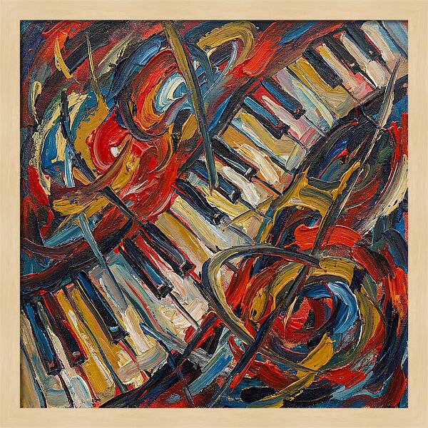 Piano Keys In Motion