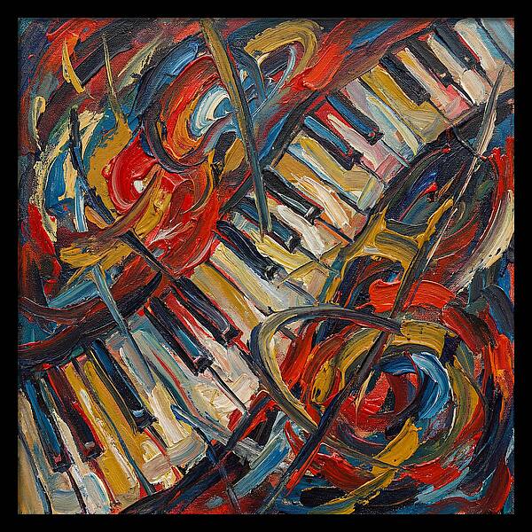 Piano Keys In Motion