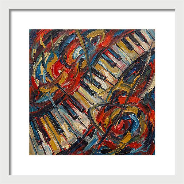 Piano Keys In Motion
