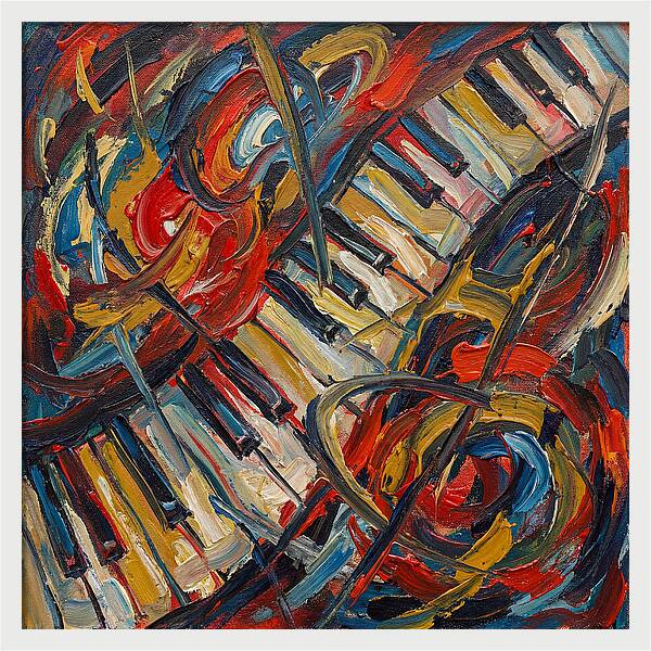 Piano Keys In Motion
