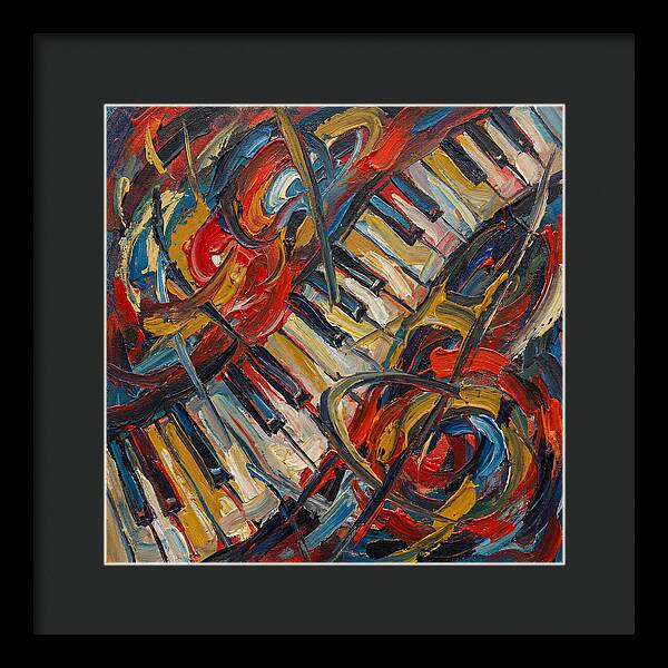 Piano Keys In Motion