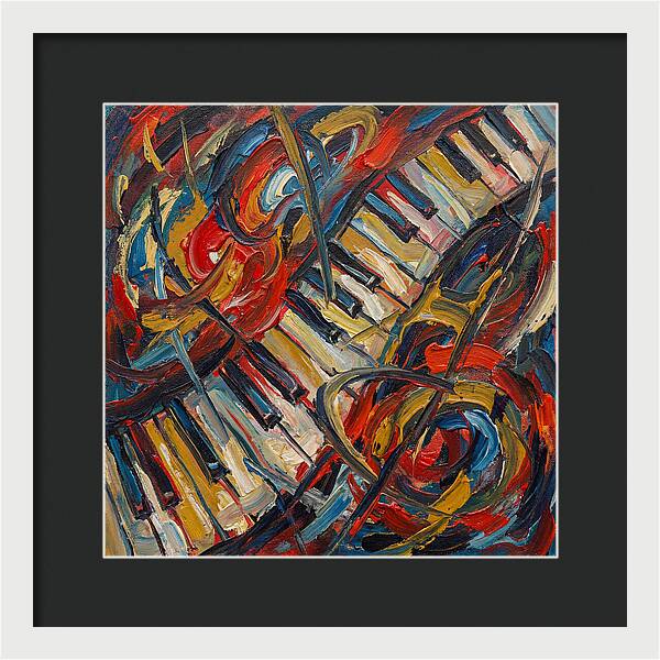 Piano Keys In Motion