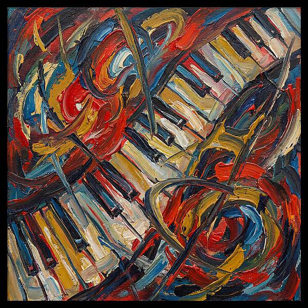 Piano Keys In Motion