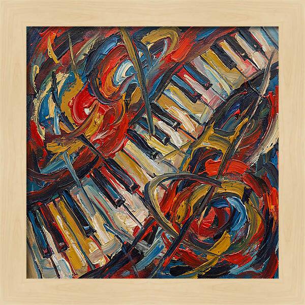 Piano Keys In Motion