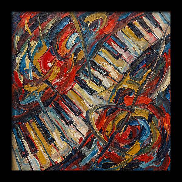 Piano Keys In Motion
