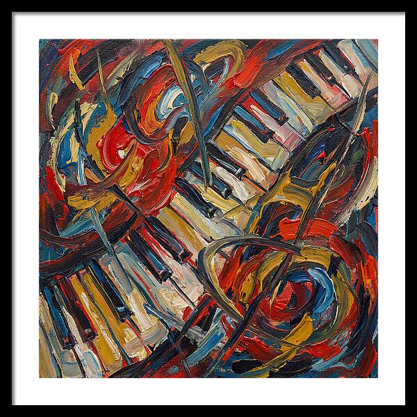 Piano Keys In Motion
