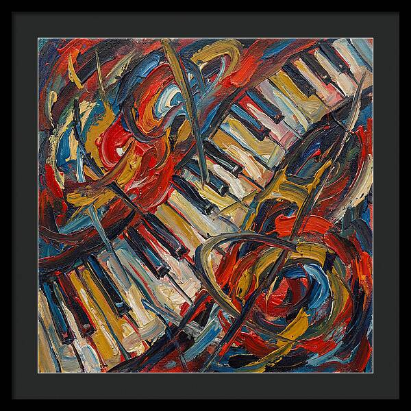 Piano Keys In Motion