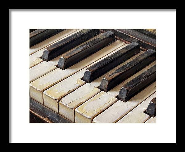 Piano Keys In Realism