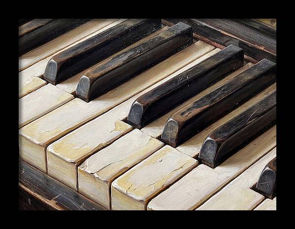 Piano Keys In Realism
