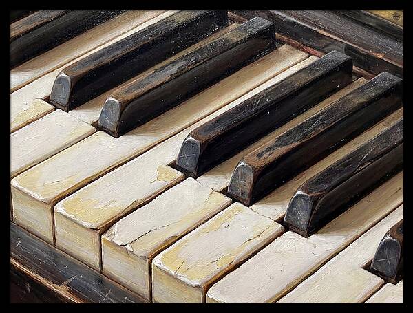 Piano Keys In Realism