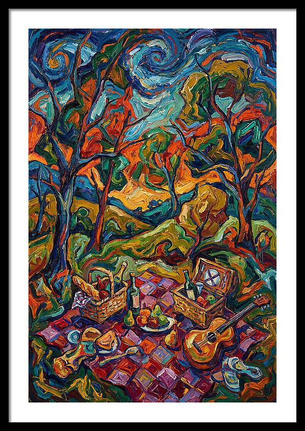 Picnic In Vibrant Nature