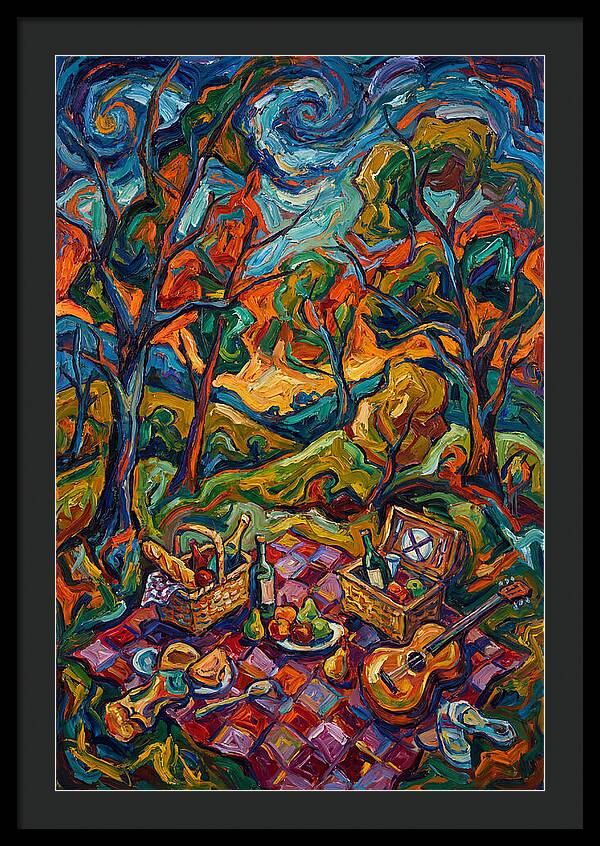 Picnic In Vibrant Nature