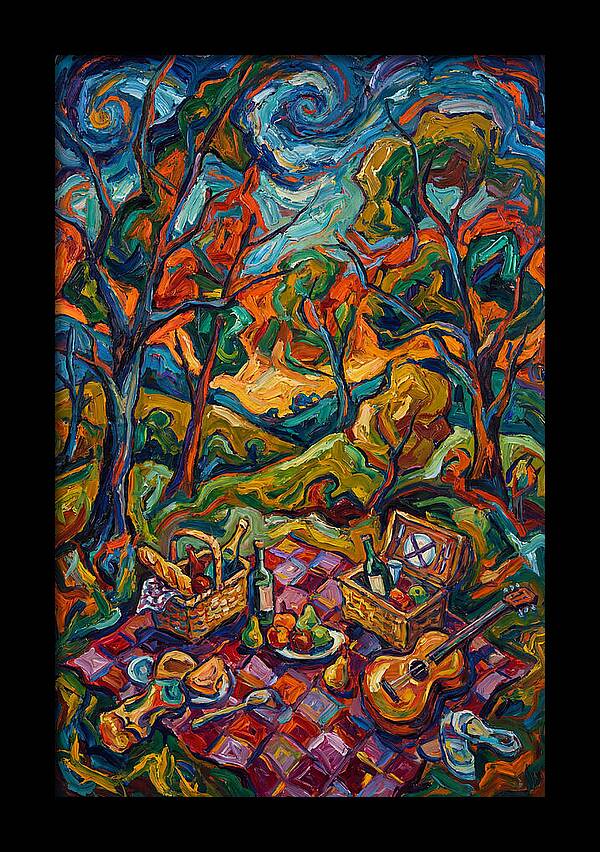 Picnic In Vibrant Nature
