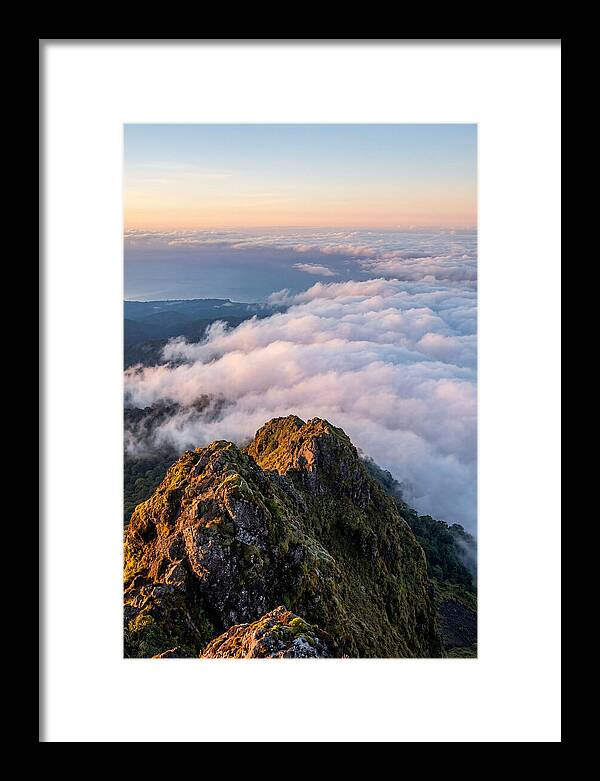 Pico Basile Summit At Sunrise