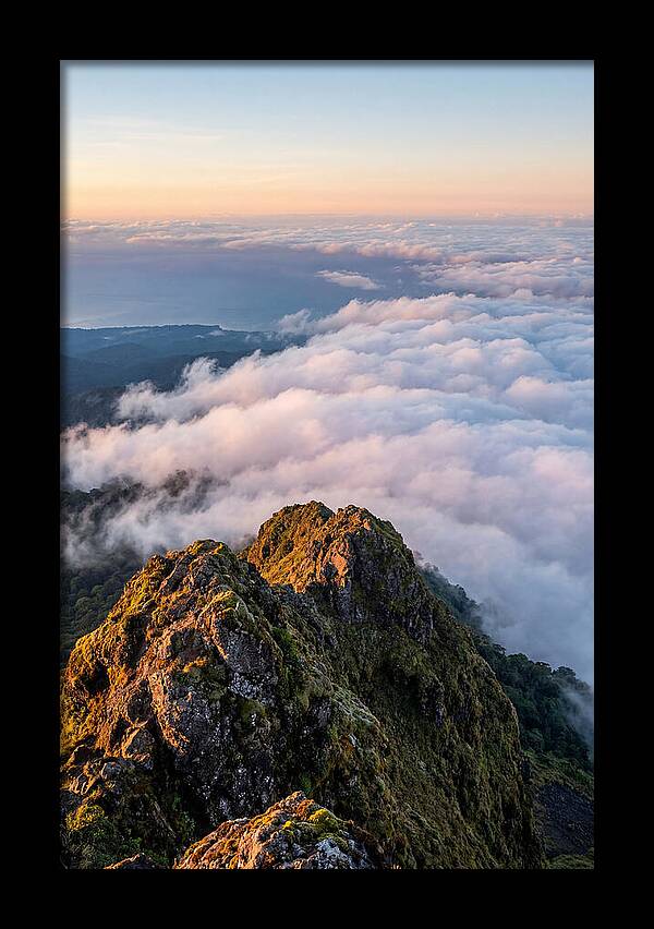 Pico Basile Summit At Sunrise