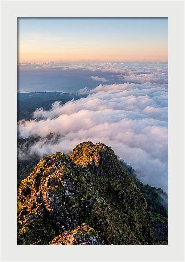 Pico Basile Summit At Sunrise