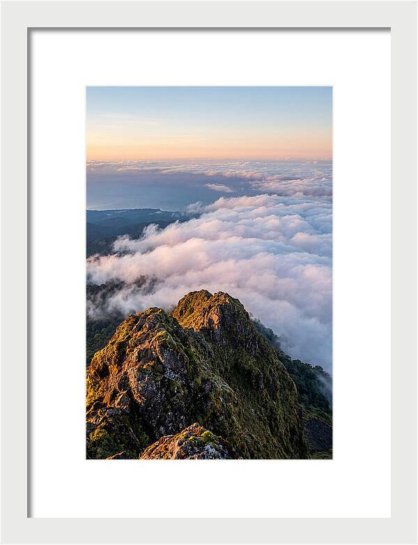 Pico Basile Summit At Sunrise