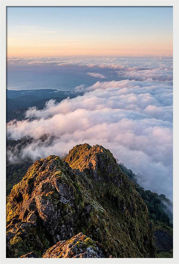Pico Basile Summit At Sunrise