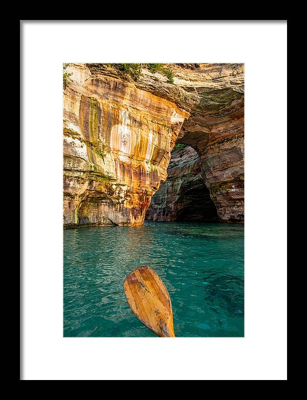 Pictured Rocks Cliffs From Kayak