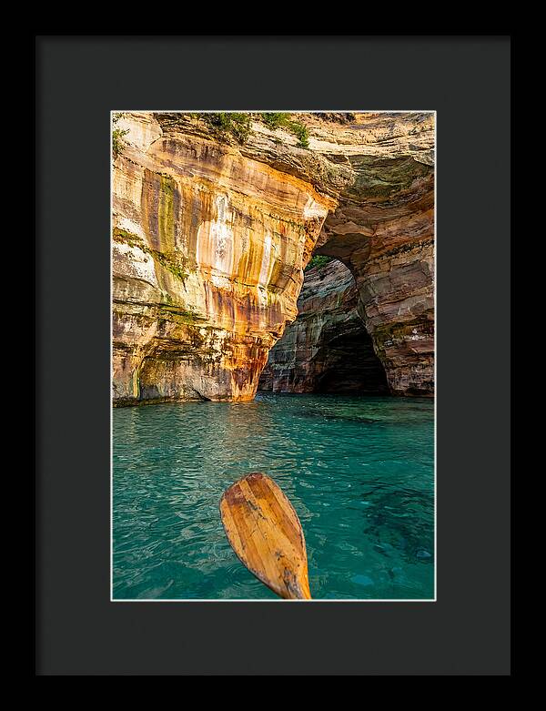 Pictured Rocks Cliffs From Kayak