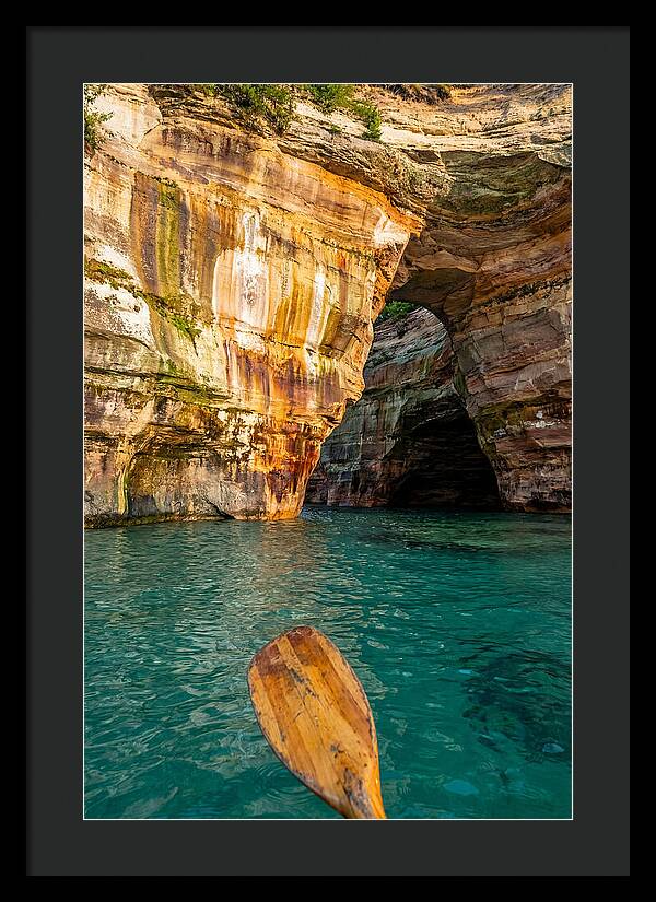 Pictured Rocks Cliffs From Kayak