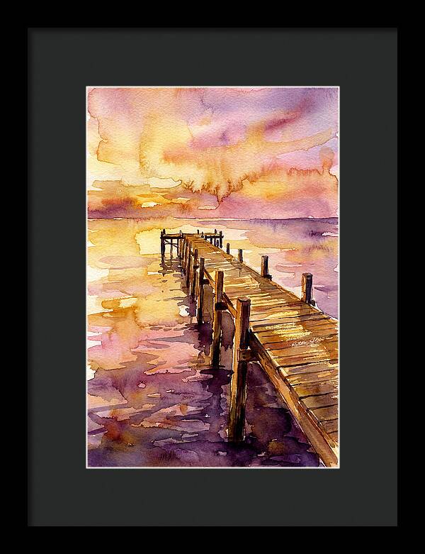 Pier At Sunset
