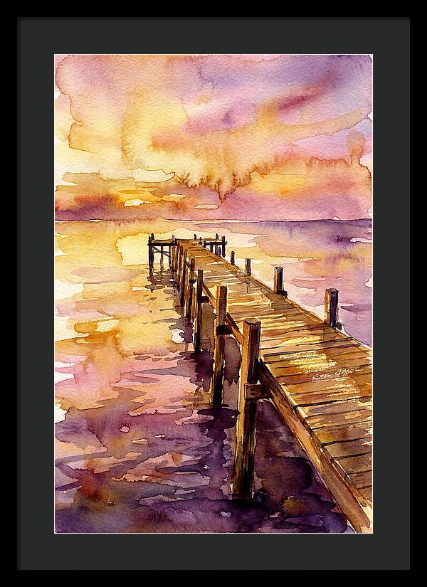 Pier At Sunset