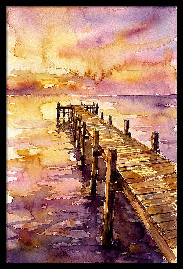 Pier At Sunset