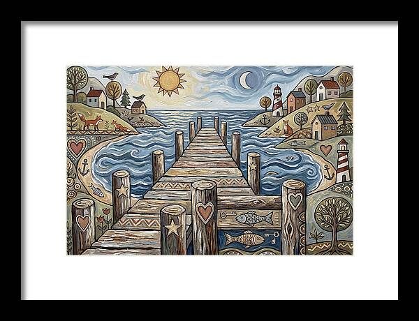 Pier Landscape Serenity