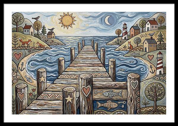 Pier Landscape Serenity