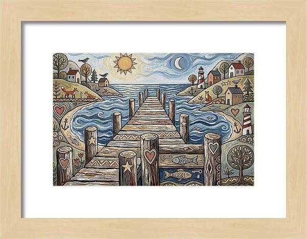 Pier Landscape Serenity