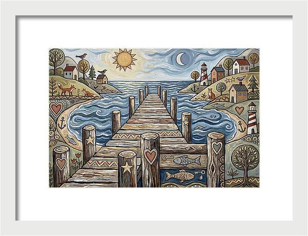 Pier Landscape Serenity