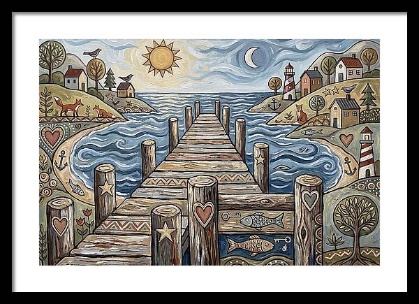 Pier Landscape Serenity