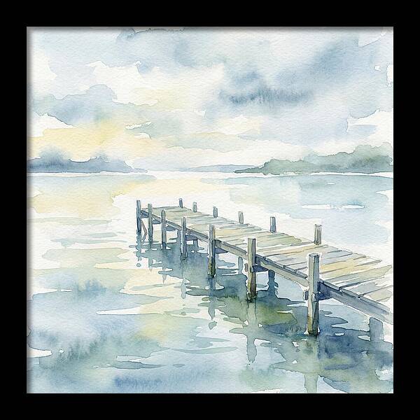 Pier Over Tranquil Waters