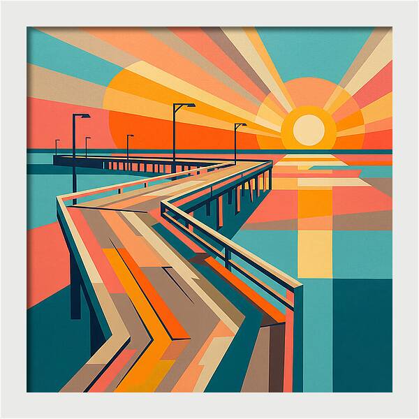 Pier Sunset Vibes