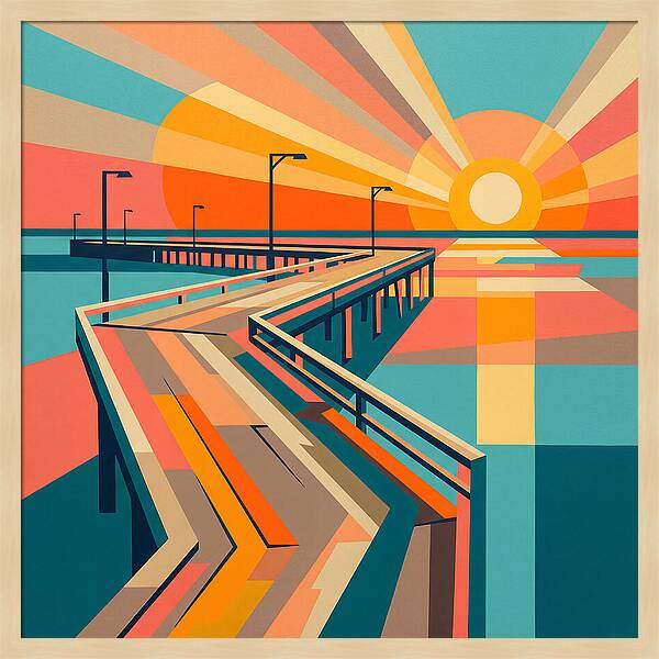 Pier Sunset Vibes