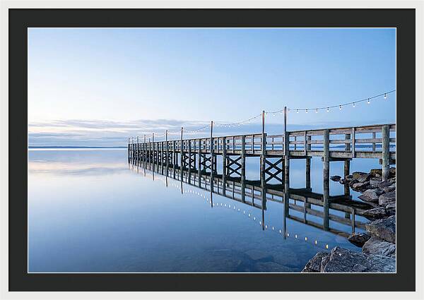Pier Under Tranquil Skies