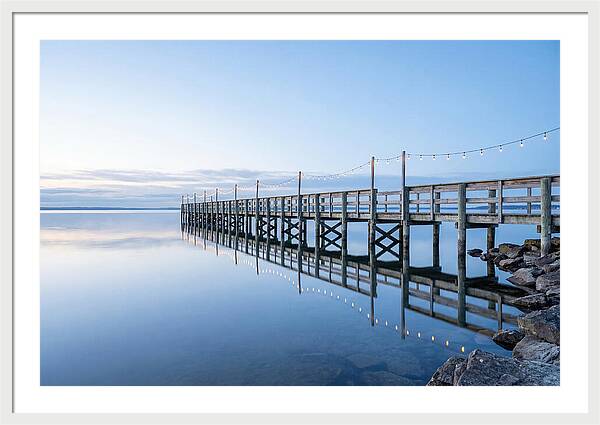 Pier Under Tranquil Skies