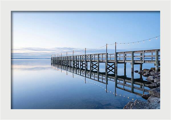Pier Under Tranquil Skies