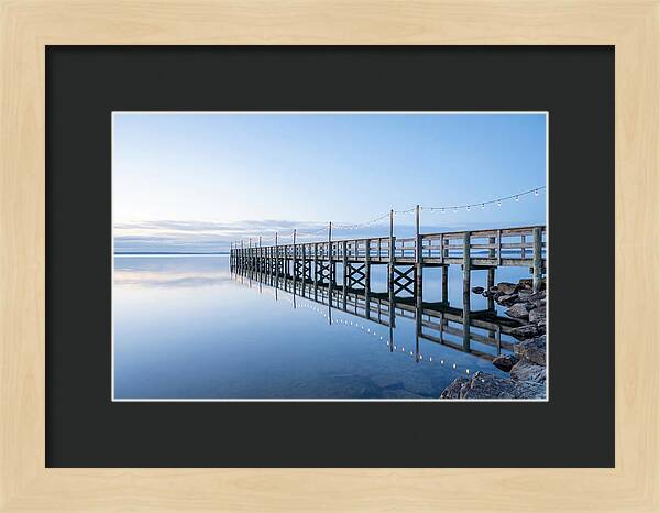 Pier Under Tranquil Skies
