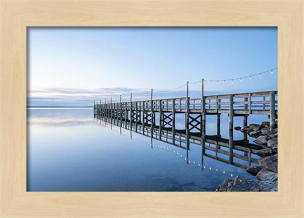 Pier Under Tranquil Skies