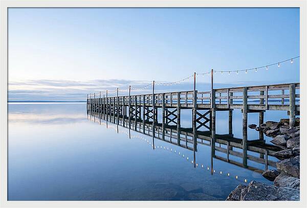 Pier Under Tranquil Skies