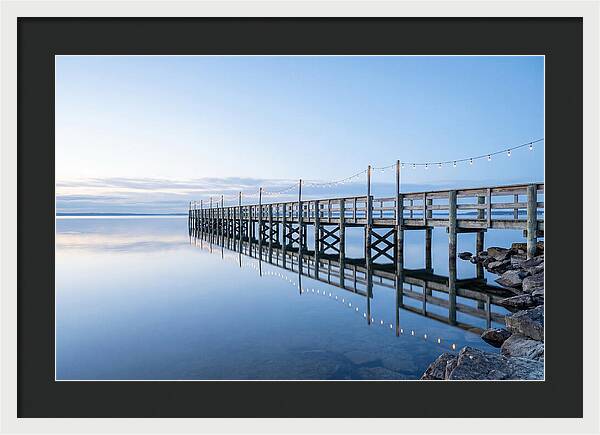 Pier Under Tranquil Skies