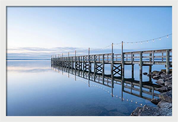 Pier Under Tranquil Skies